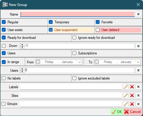 Group creator
