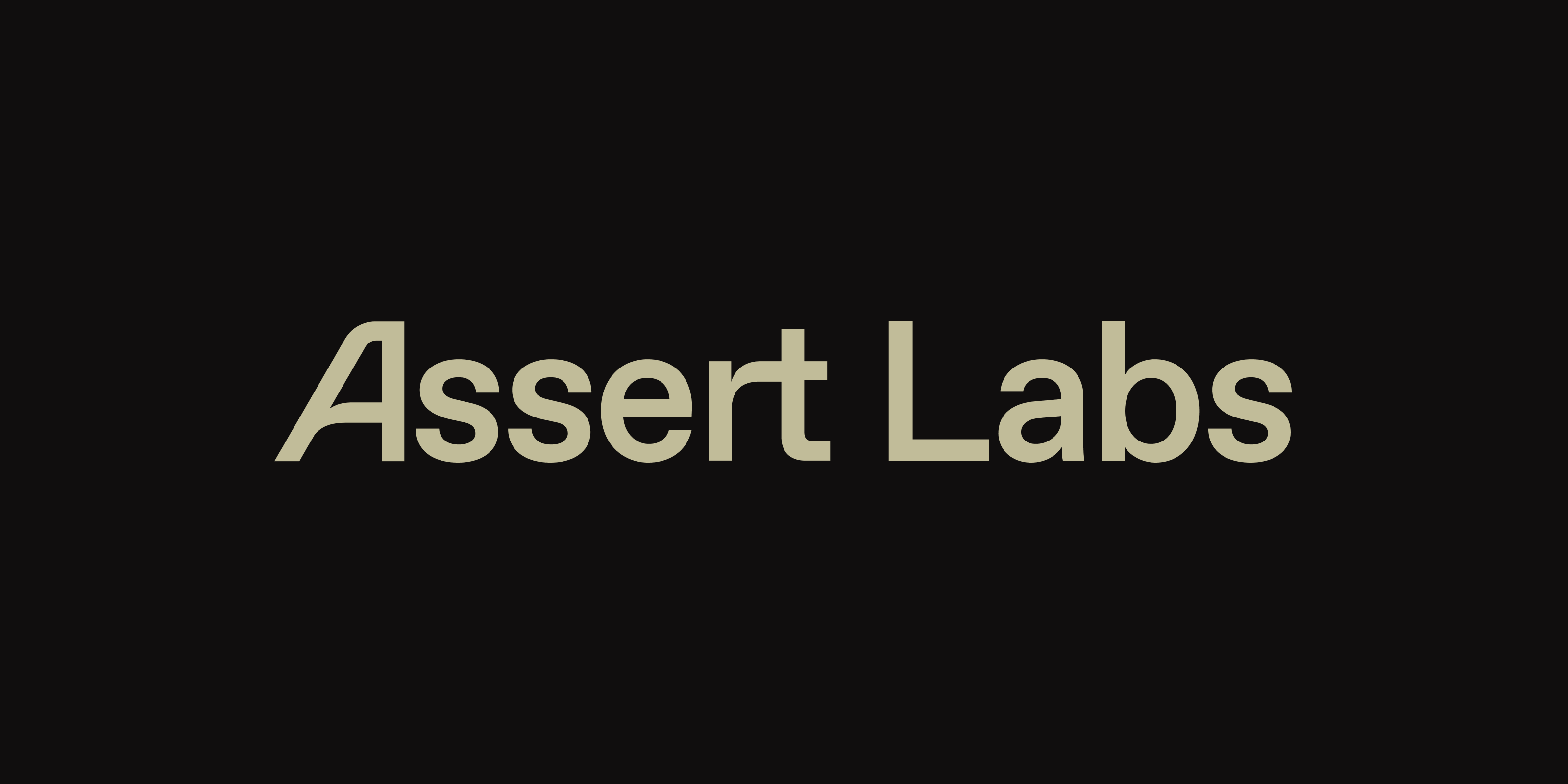Assert Labs Wordmark