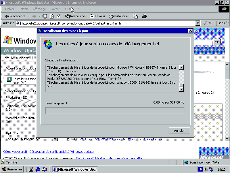Windows Update Downloading