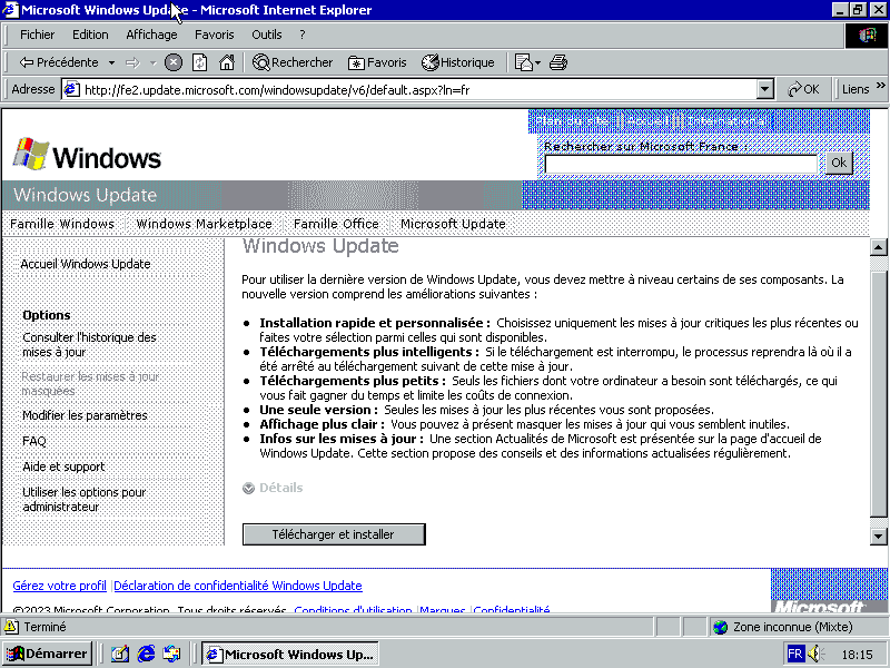 Windows Update Mandatory Updates