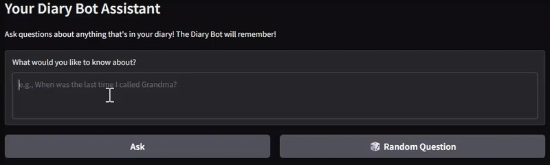 Gradio UI Demonstration