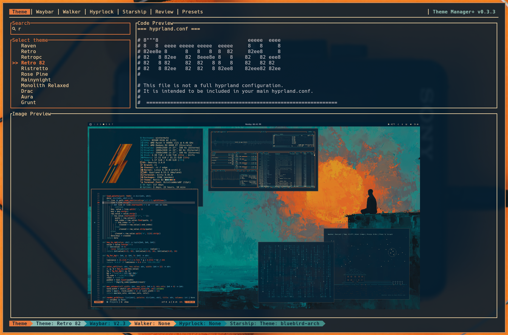 ThemeManager+ Preview
