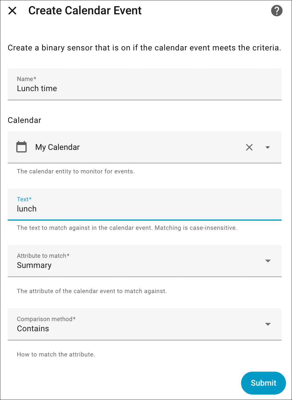 Helper Creation Helper Creation
