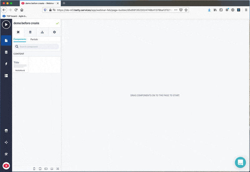Text input in configurable prefabs