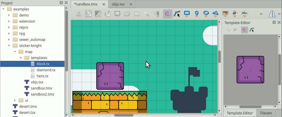 Creating Template Instances
