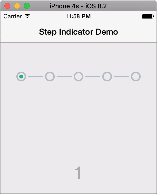 StepIndicator StepIndicator