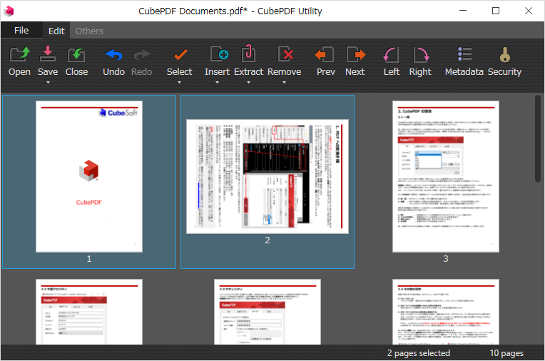 CubePDF Utility overview