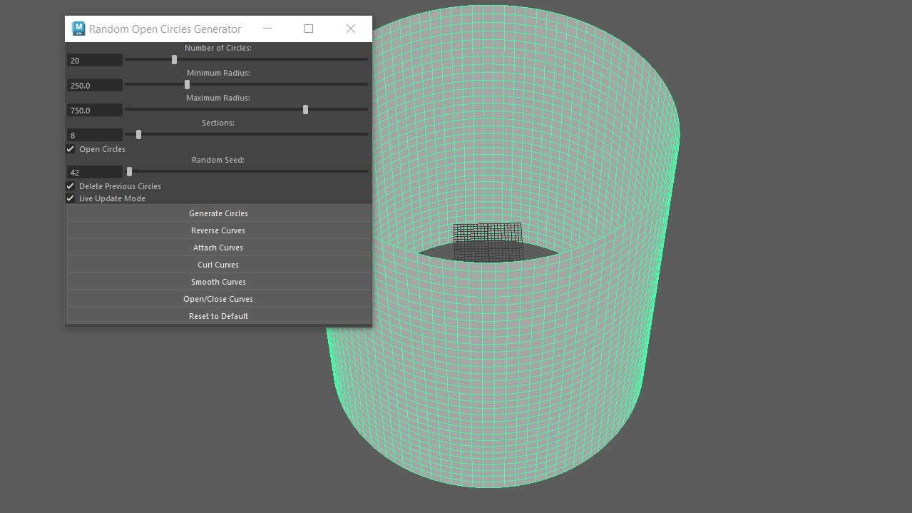 Step 3: Select your target mesh