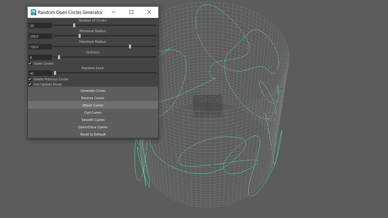 Step 5: Attach the circles