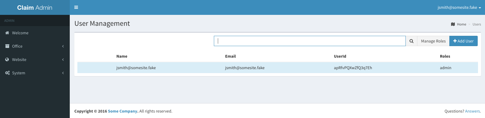 Admin site manage users Admin site manage users