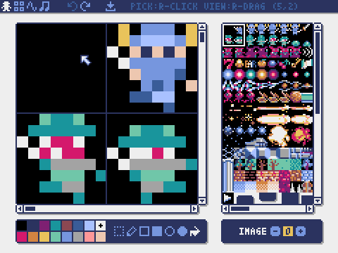 Image and tilemap editor