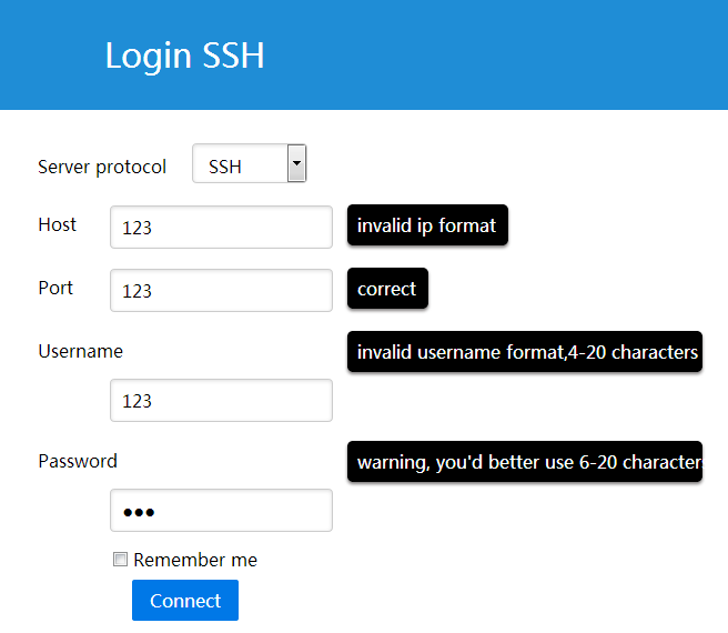login