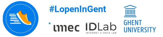 #LopenInGent Banner oSoc17 #LopenInGent Banner