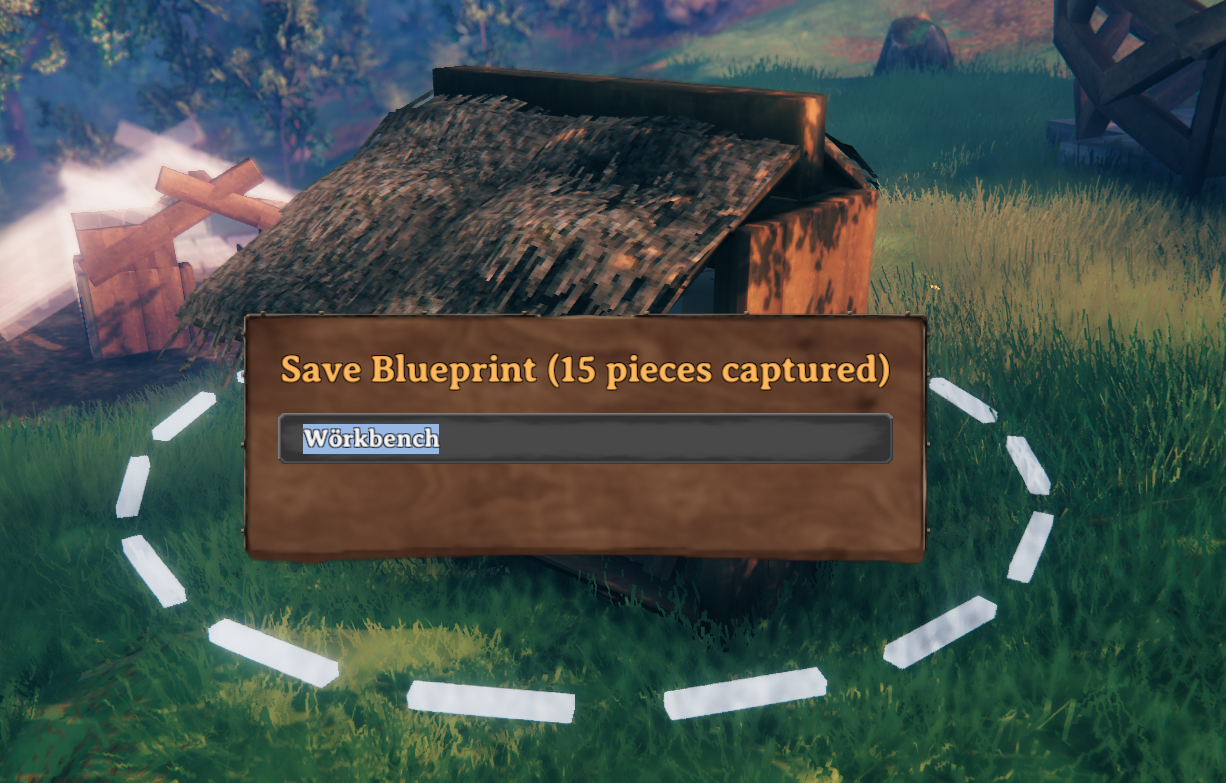 Blueprint mode